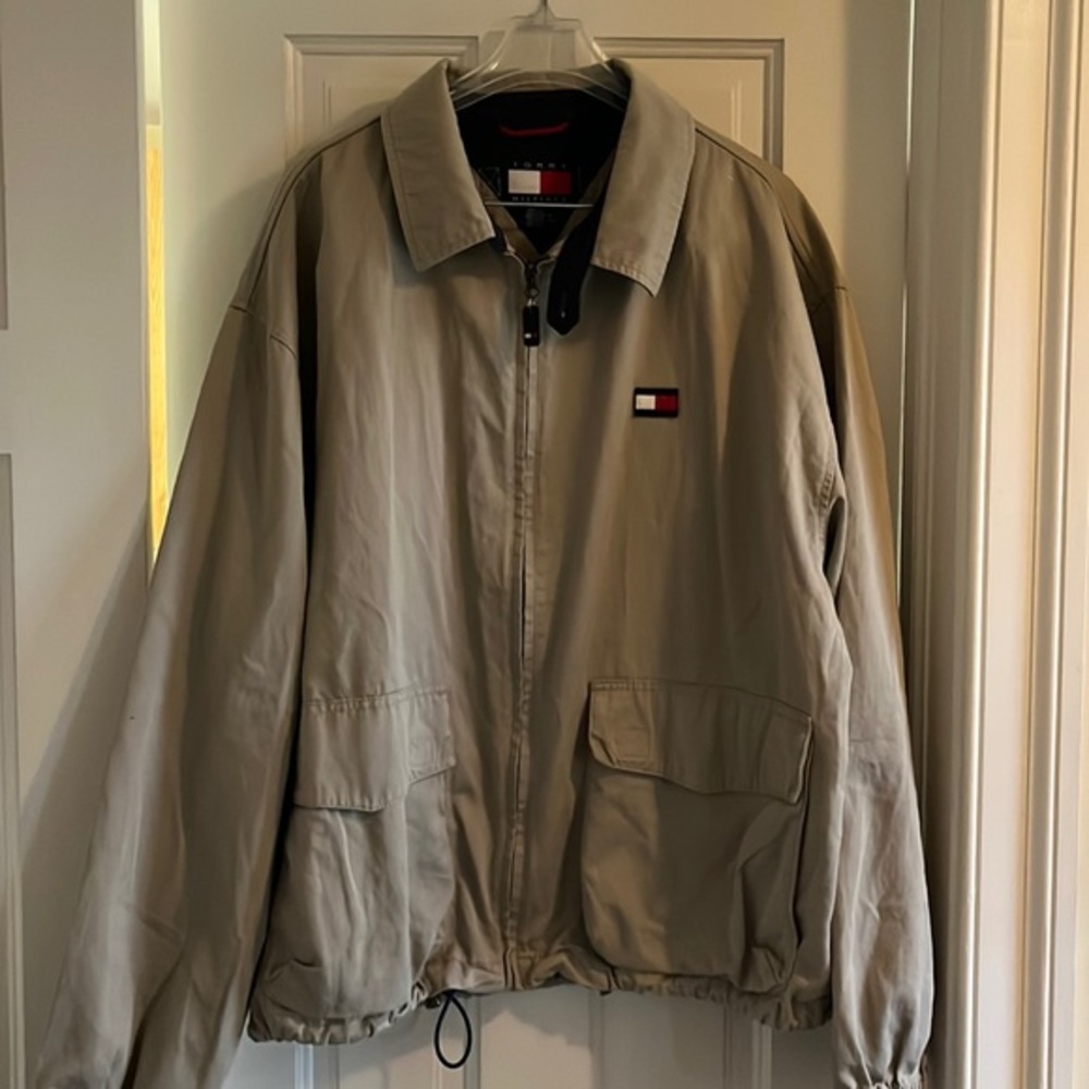 Tommy Hilfiger Men's Windbreaker Jacket Mens | X-Large
